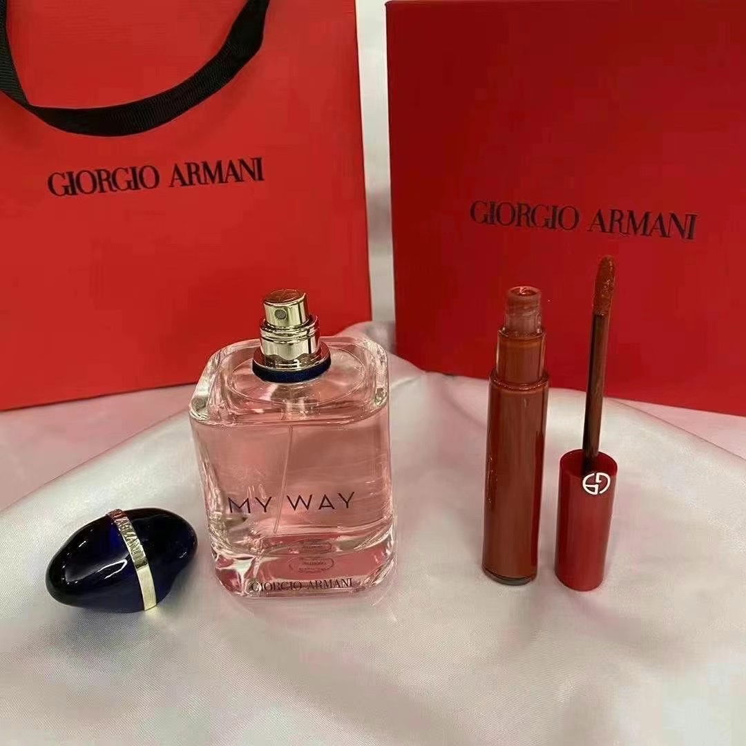 Giorgio Armani My Way Perfume & Lip Maestro Set, Perfect Gift for Women 5 i1649394483 4427 3