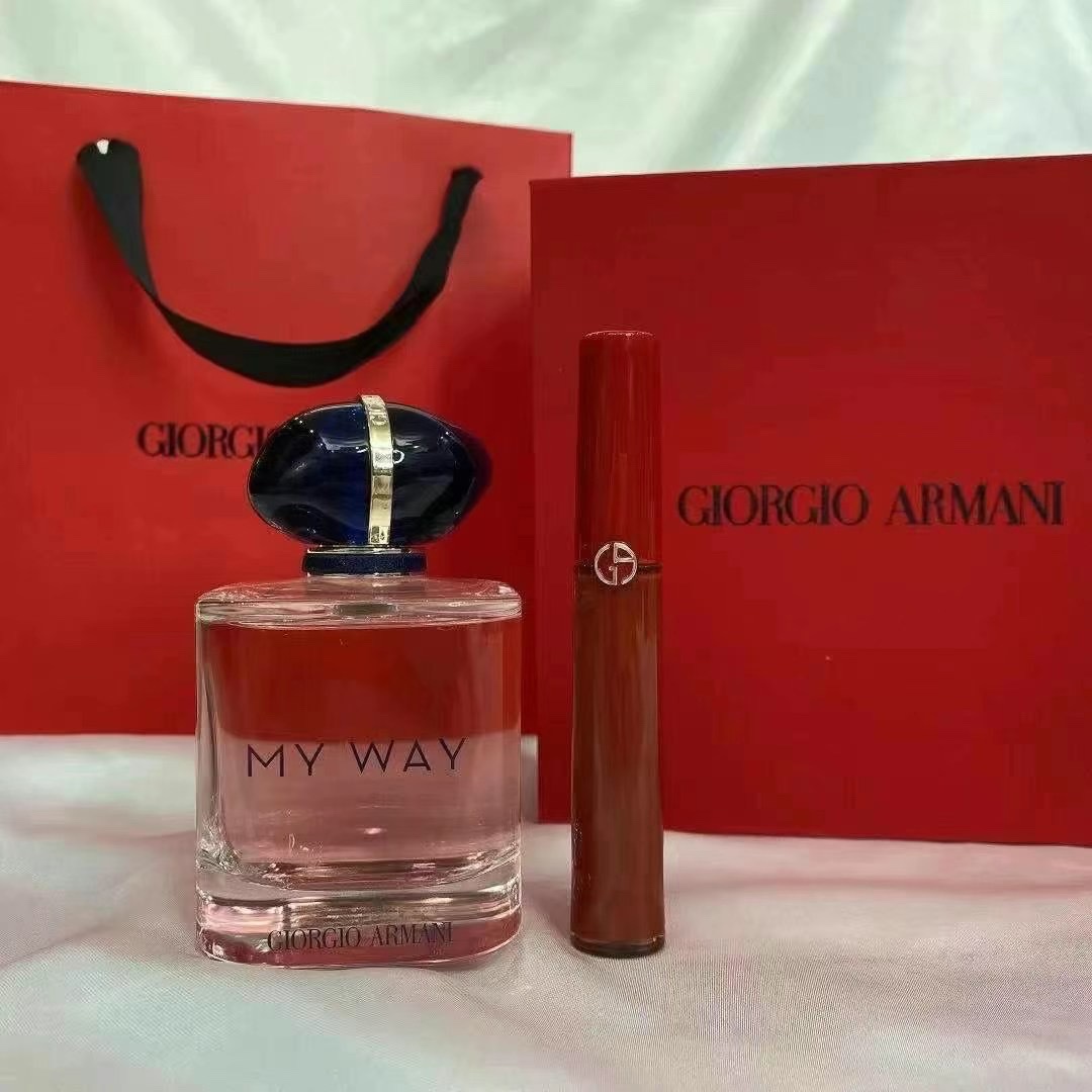Giorgio Armani My Way Perfume & Lip Maestro Set, Perfect Gift for Women 3 i1649394483 6124 1