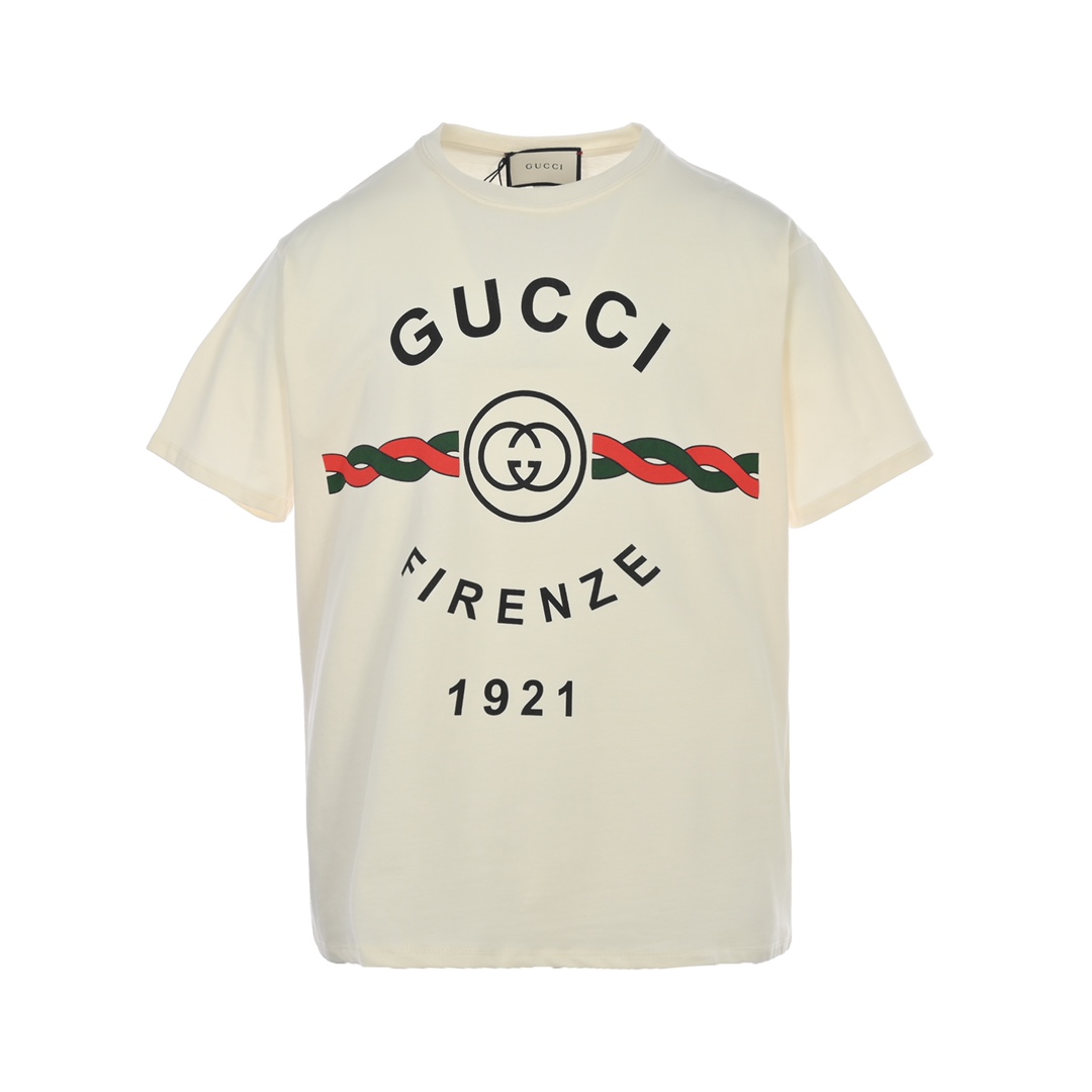 Gucci Hurt
 Odzież T-Shirt Drukowanie Krótki rękaw