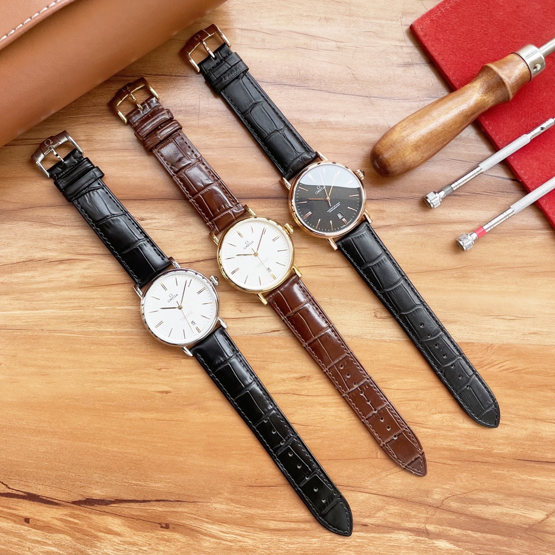 ， 皮带，钢带 独家首发 高清实拍 优质产品 沉稳有型 魅力不凡 简约热卖 品牌： 欧米茄 Omega 三针设计 类型：精品男士腕表 表带：316精钢表带 机芯：西铁城机械机芯 镜面：蓝宝石玻璃更高清 品味高雅 浩瀚大气 匠心独运 腕间瑰宝 尺寸：直径41mm厚12mm