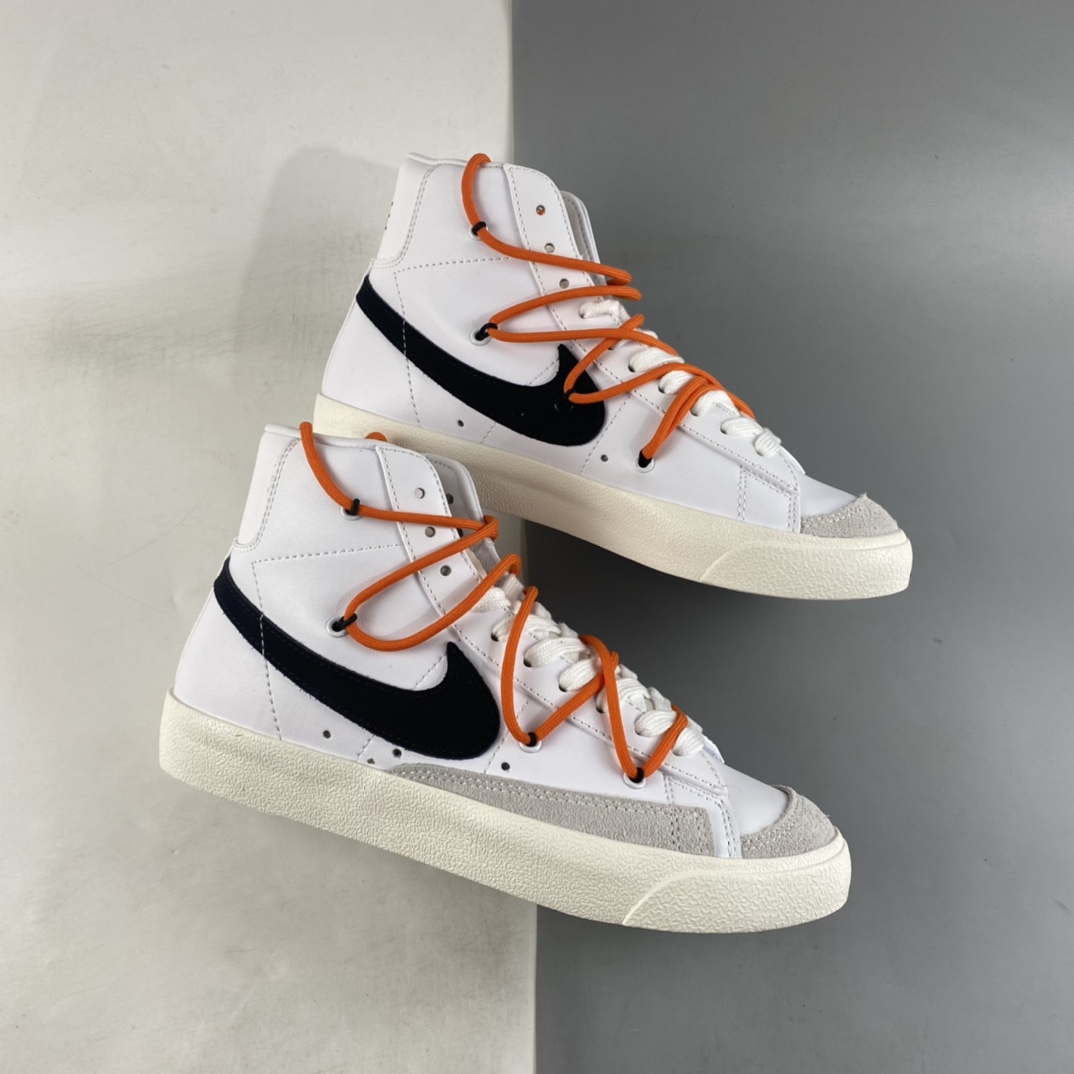 P180 Nk Blazer Mid Vntg Suede 解构鞋带 开拓者高帮休闲运动板鞋 BQ6806-100
