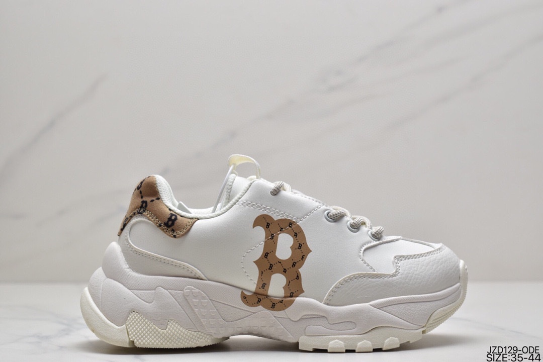 140 波士顿红袜队限定 x MLB Big Ball Chunky A Running厚底老爹厚底休闲运动慢跑鞋