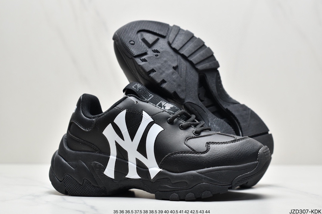 140 波士顿红袜队限定 x MLB Big Ball Chunky A Running厚底老爹厚底休闲运动慢跑鞋