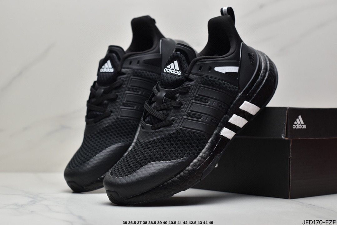 170 adidas阿迪达斯EQUIPMENT+ 运动鞋BOOST缓震透气休闲运动鞋跑步鞋HO2759