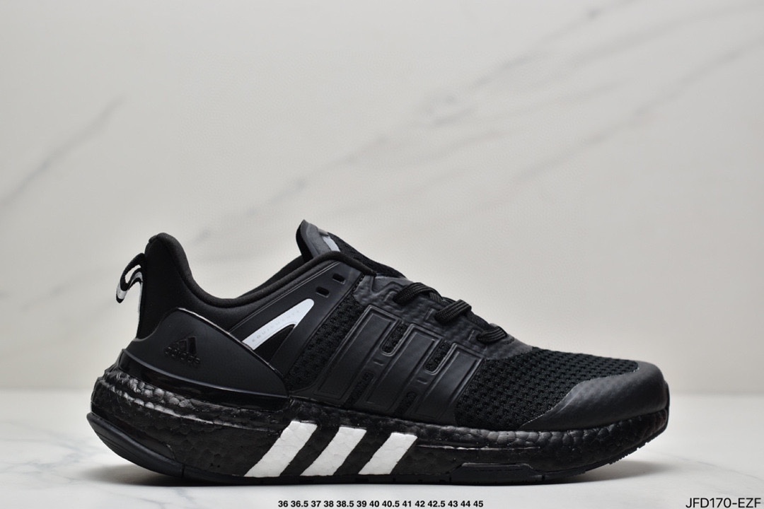 170 adidas阿迪达斯EQUIPMENT+ 运动鞋BOOST缓震透气休闲运动鞋跑步鞋HO2759