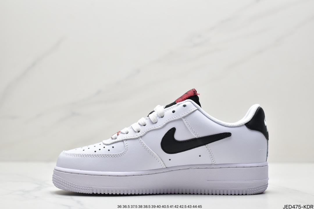 150 耐克Nike Air Force 1 ’07 Lv8”Carabiner Swoosh Red”空军一号经典板鞋DH7579-100