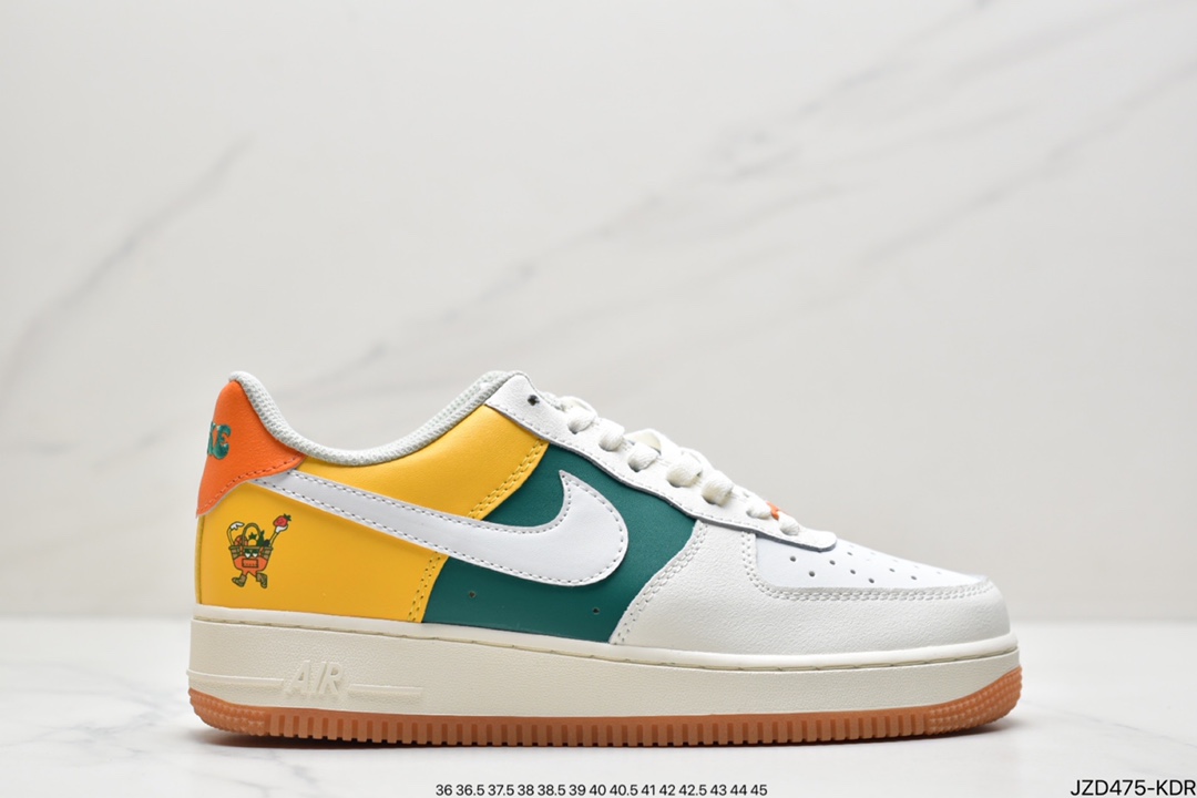 140 真标 Nike Air Force 1 空军一号 水果派对整双鞋DQ5085-111