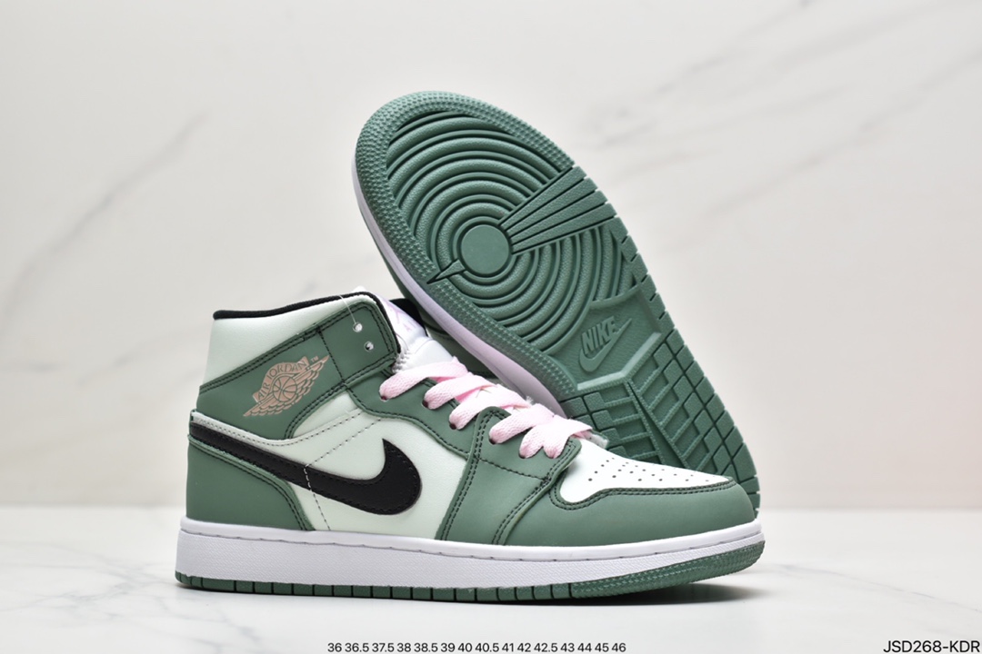 200 Air Jordan 1 Mid SE“Dutch Green” AJ1中帮系列绿粉配色CZ0774-300-莆田鞋,莆田鞋货源,高仿鞋,高仿鞋货源,安福档口,莆田高仿鞋,莆田鞋批发,高仿鞋批发,莆田高仿运动鞋,高仿运动鞋,莆田运动鞋 200 Air Jordan 1 Mid SE“Dutch Green” AJ1中帮系列绿粉配色CZ0774-300