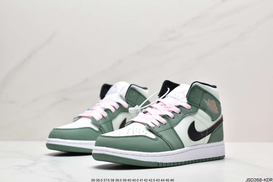 200 Air Jordan 1 Mid SE“Dutch Green” AJ1中帮系列绿粉配色CZ0774-300-莆田鞋,莆田鞋货源,高仿鞋,高仿鞋货源,安福档口,莆田高仿鞋,莆田鞋批发,高仿鞋批发,莆田高仿运动鞋,高仿运动鞋,莆田运动鞋 200 Air Jordan 1 Mid SE“Dutch Green” AJ1中帮系列绿粉配色CZ0774-300