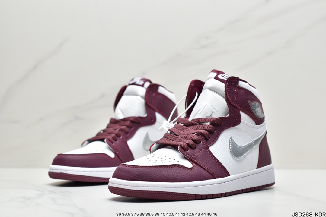 200 NK Air Jordan 1 Retro High OG”Yellow Toe”AJ1代经典复古经典高帮百搭文化篮球鞋555088-611