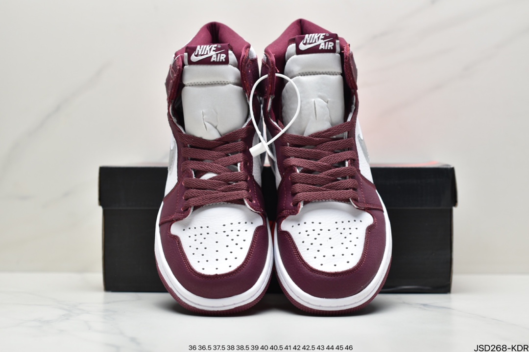 200 NK Air Jordan 1 Retro High OG”Yellow Toe”AJ1代经典复古经典高帮百搭文化篮球鞋555088-611