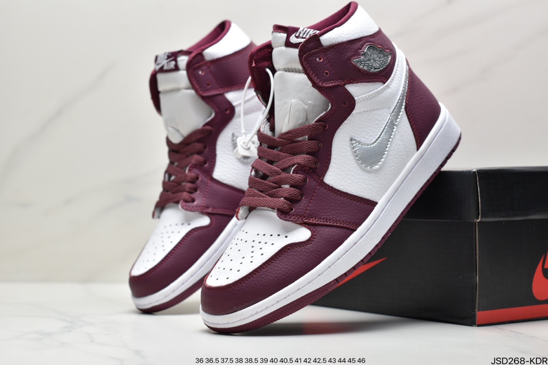 200 NK Air Jordan 1 Retro High OG”Yellow Toe”AJ1代经典复古经典高帮百搭文化篮球鞋555088-611