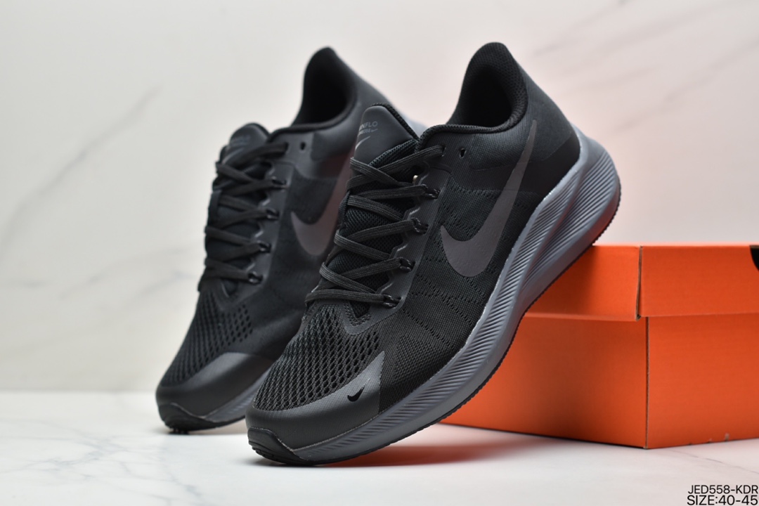150 真标耐克Nike Zoom WINFLO 8代飞线贾卡轻质透气休闲运动跑步鞋CW3419