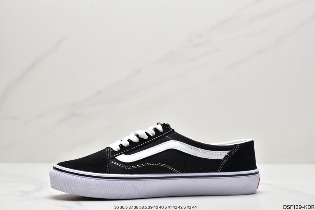 VANS Old Skool fashion all-match wear-resistant non-slip low-top vulcanized sole canvas shoes