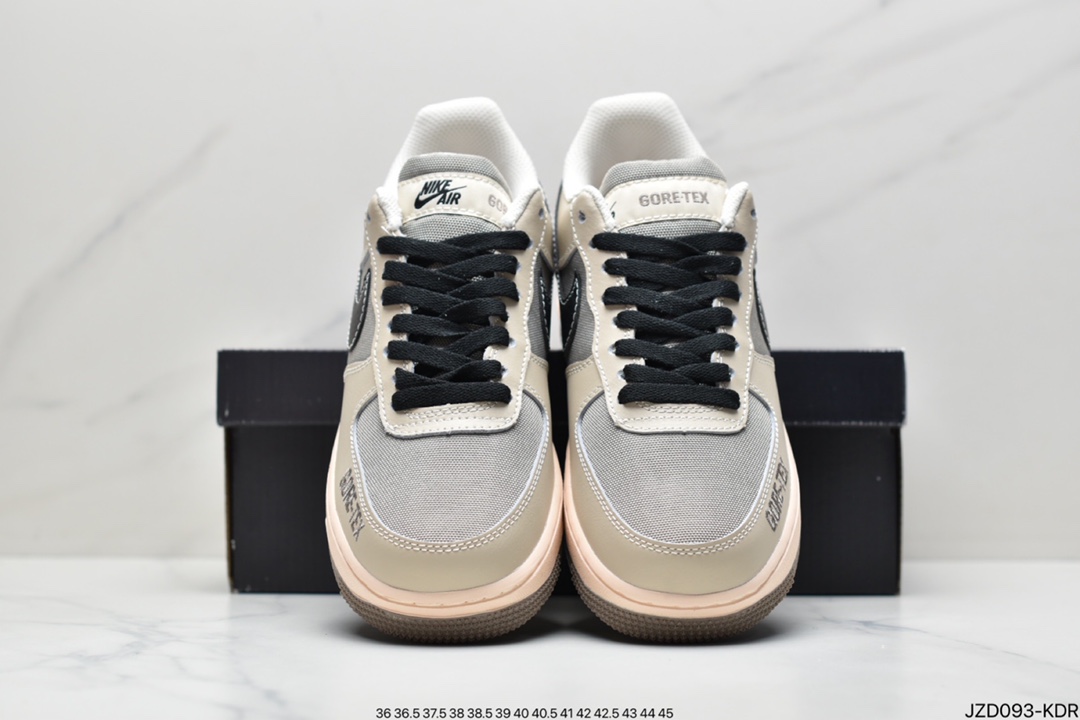 140 真标耐克Nike Air Force 1 Gore-Tex 机能风米灰色 DO2760