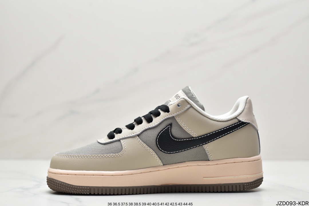 140 真标耐克Nike Air Force 1 Gore-Tex 机能风米灰色 DO2760