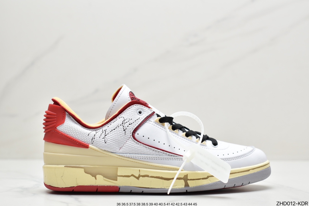 300 Off-White x Air Jordan 2 Low”White/Sail-Red-Grey”迈克尔·乔丹AJ2代低帮复古休闲运动文化篮球鞋DJ4375-106-莆田鞋,莆田鞋货源,高仿鞋,高仿鞋货源,安福档口,莆田高仿鞋,莆田鞋批发,高仿鞋批发,莆田高仿运动鞋,高仿运动鞋,莆田运动鞋 300 Off-White x Air Jordan 2 Low”White/Sail-Red-Grey”迈克尔·乔丹AJ2代低帮复古休闲运动文化篮球鞋DJ4375-106