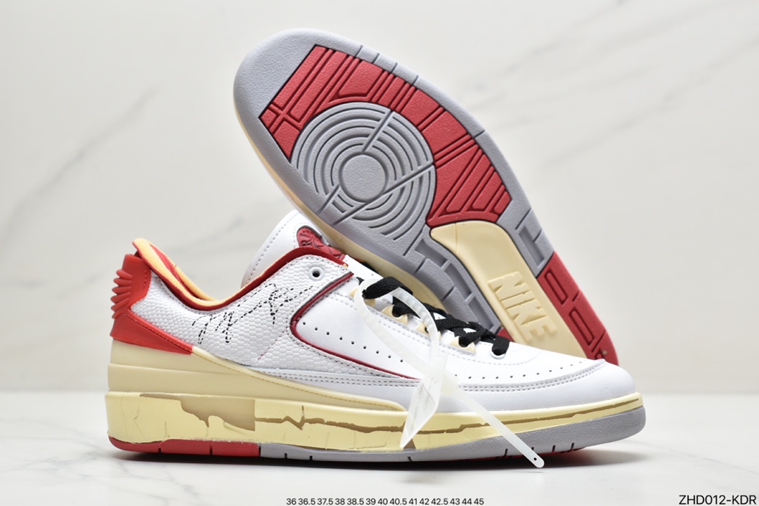 300 Off-White x Air Jordan 2 Low”White/Sail-Red-Grey”迈克尔·乔丹AJ2代低帮复古休闲运动文化篮球鞋DJ4375-106-莆田鞋,莆田鞋货源,高仿鞋,高仿鞋货源,安福档口,莆田高仿鞋,莆田鞋批发,高仿鞋批发,莆田高仿运动鞋,高仿运动鞋,莆田运动鞋 300 Off-White x Air Jordan 2 Low”White/Sail-Red-Grey”迈克尔·乔丹AJ2代低帮复古休闲运动文化篮球鞋DJ4375-106