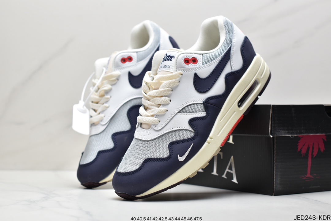 150 Patta x Nike Air Max 1“Monarch”复古休闲跑步鞋DH1348