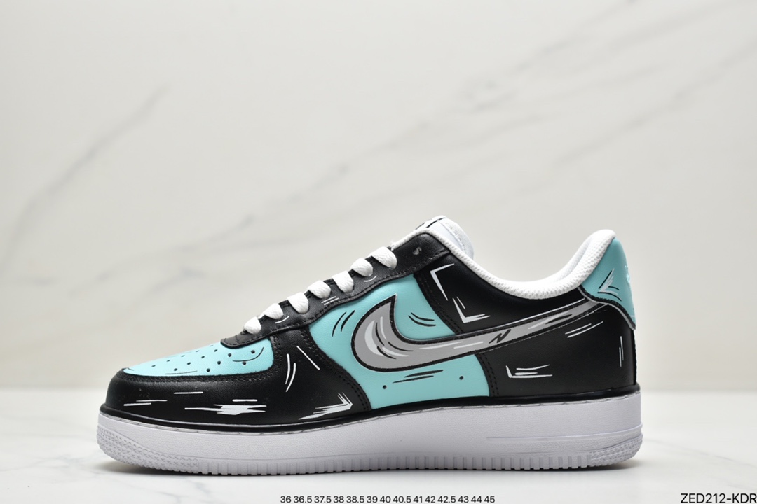 260 耐克Air Force 1 ’07 Low 原楦头原纸板打造纯正空军版型CW2288-120