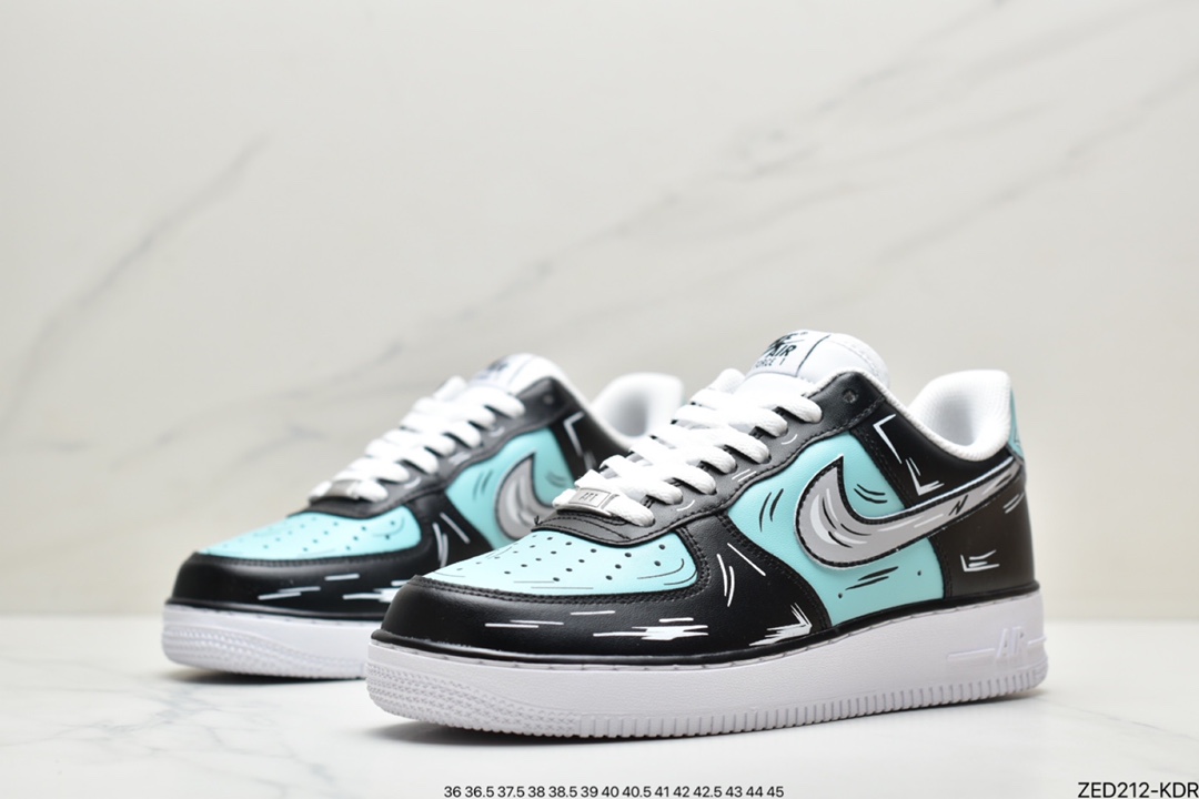 260 耐克Air Force 1 ’07 Low 原楦头原纸板打造纯正空军版型CW2288-120