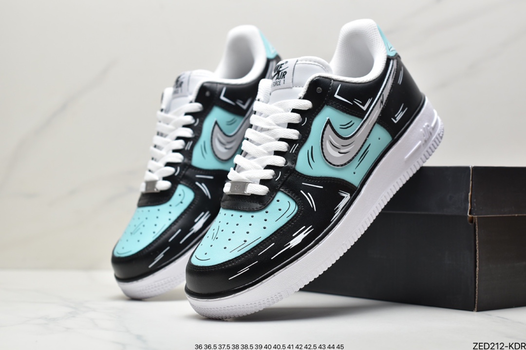 260 耐克Air Force 1 ’07 Low 原楦头原纸板打造纯正空军版型CW2288-120