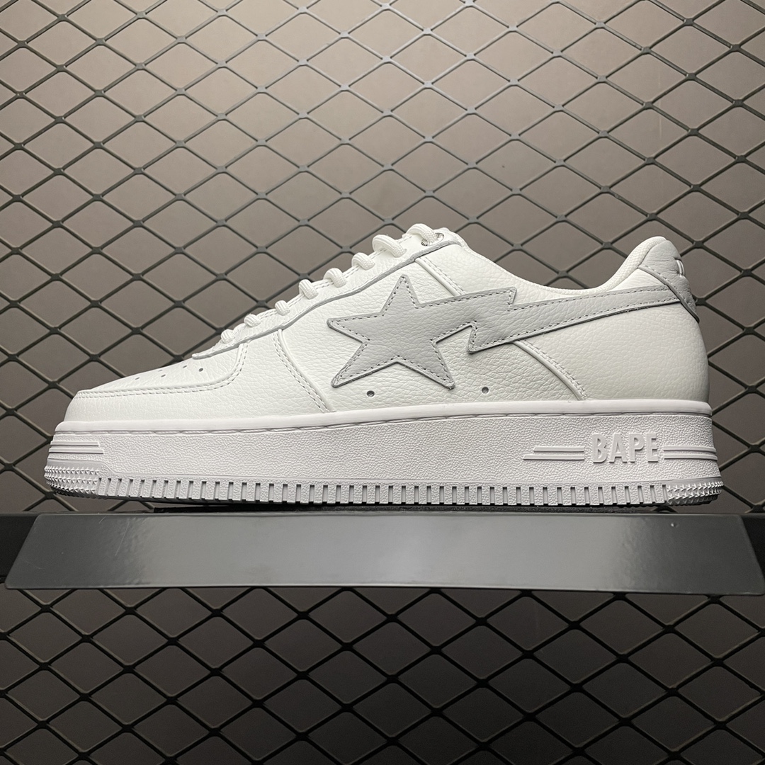 福利特价🔥市售最高品质 纯原JJJJound x Bape Sta To Low 明星同款 联名款猿人头