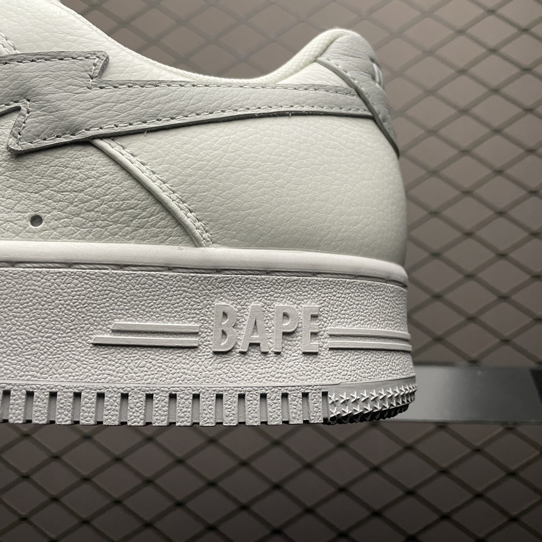 福利特价🔥市售最高品质 纯原JJJJound x Bape Sta To Low 明星同款 联名款猿人头