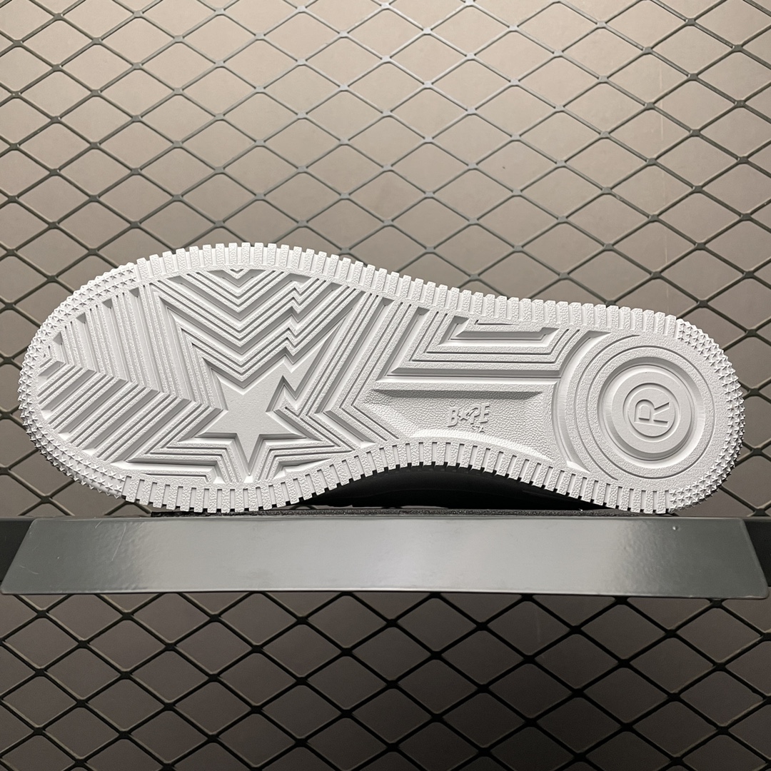 福利特价🔥市售最高品质 纯原JJJJound x Bape Sta To Low 明星同款 联名款猿人头