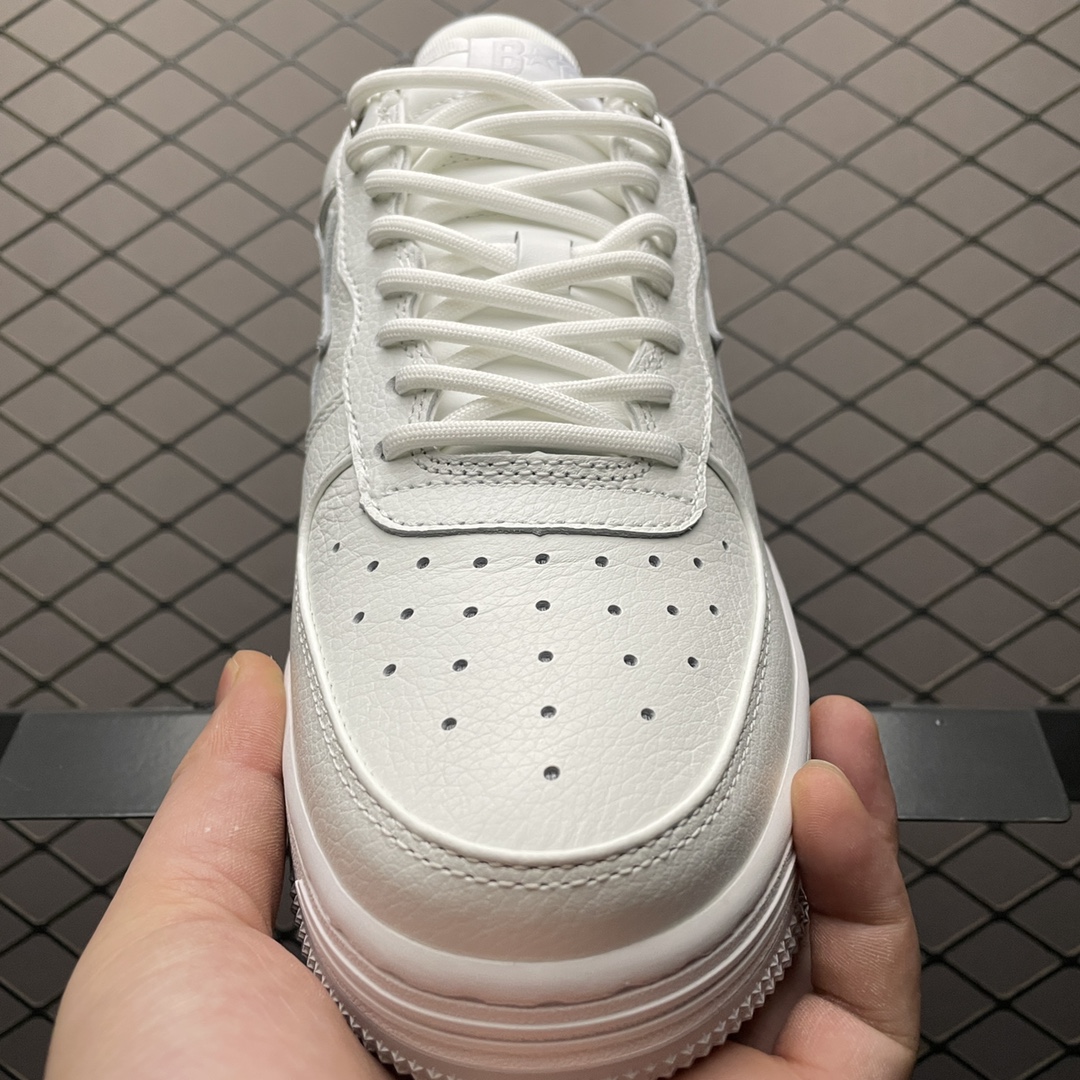 福利特价🔥市售最高品质 纯原JJJJound x Bape Sta To Low 明星同款 联名款猿人头