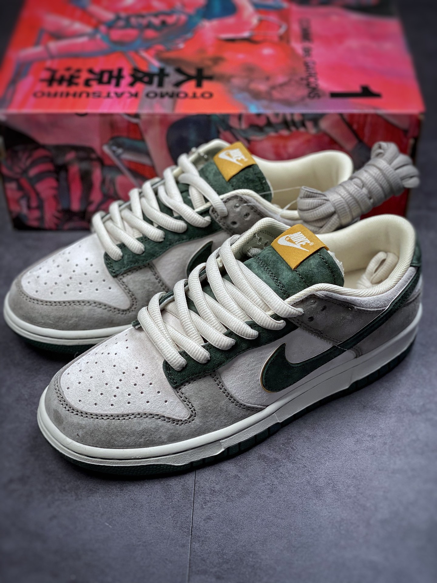 360  Nike SB Dunk Low ”Steamboy OST”金星 大友克洋联名 灰绿摩卡LF0039-011
