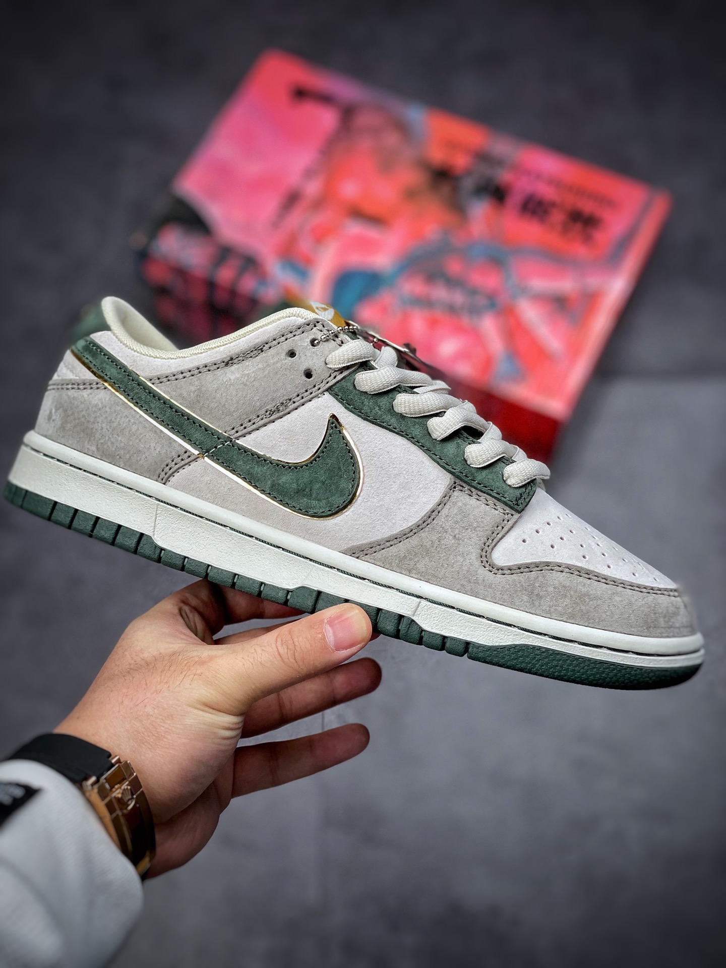 360  Nike SB Dunk Low ”Steamboy OST”金星 大友克洋联名 灰绿摩卡LF0039-011