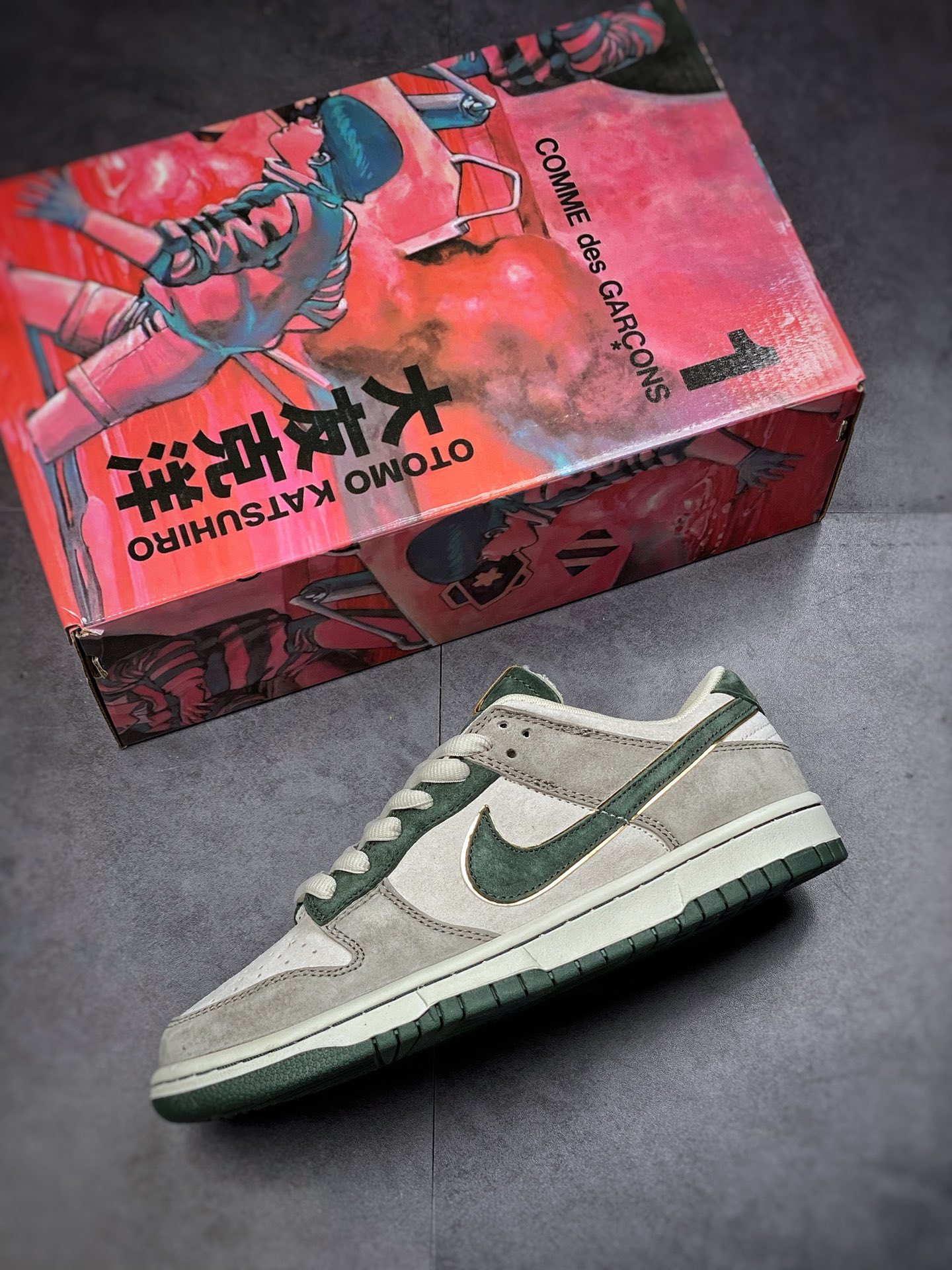 360  Nike SB Dunk Low ”Steamboy OST”金星 大友克洋联名 灰绿摩卡LF0039-011