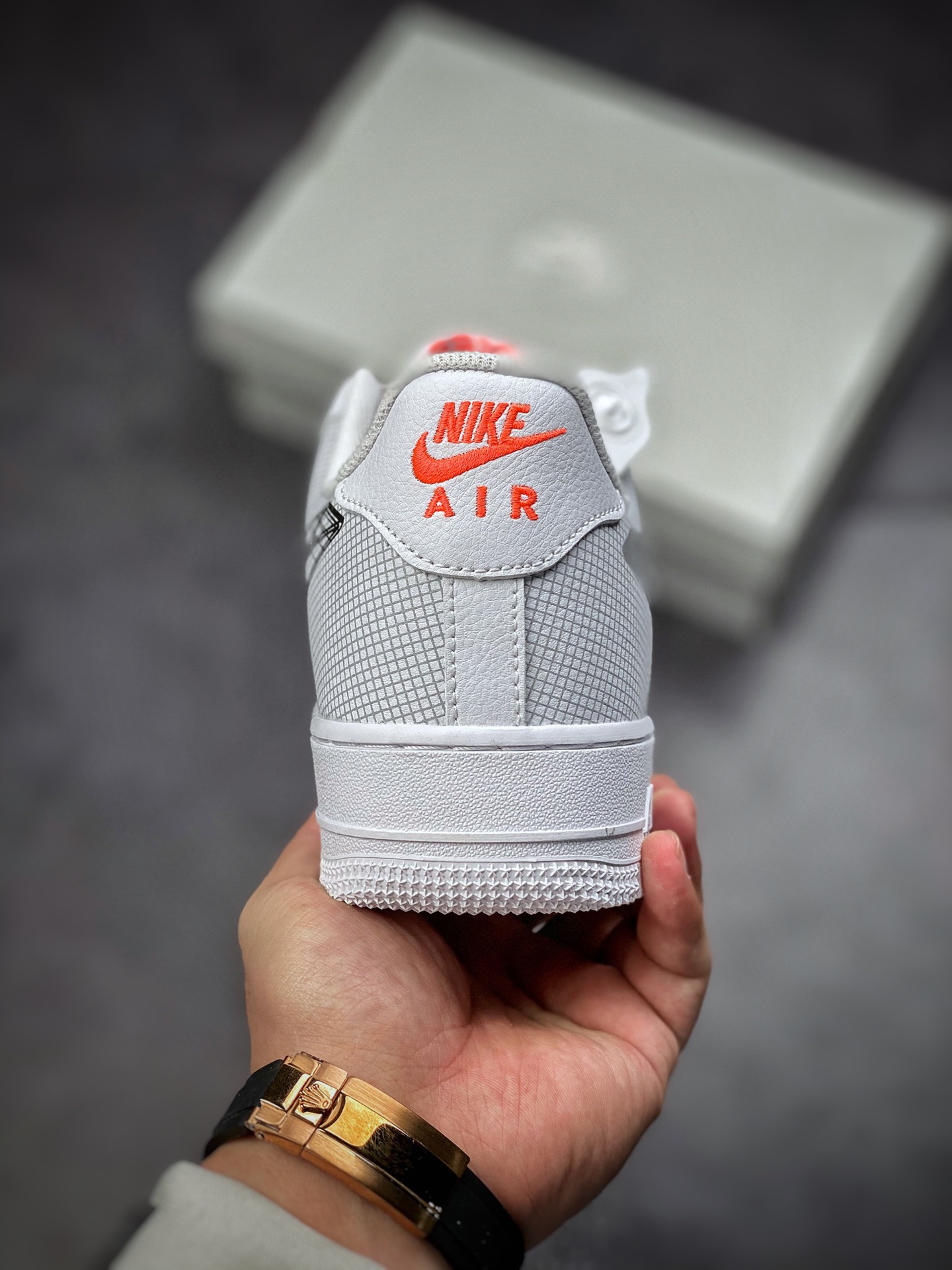 200  Nike Air Force 1 Low 07 3D Swoosh”白黑 裸眼3D DR0149-100
