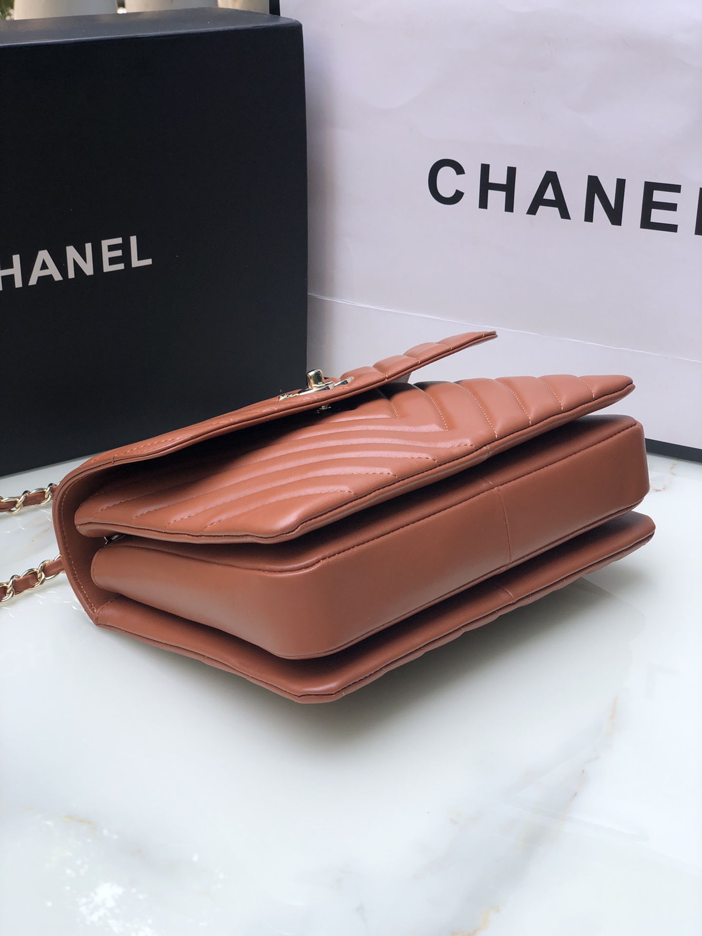 Chanel92236原单质量经典之作华丽与气质的前沿是你意想不到的尊贵皮种:原单进口小羊皮里配原版布五