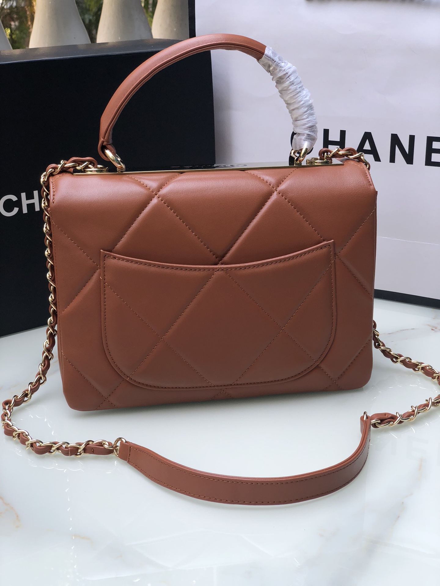 Chanel92236原单质量经典之作华丽与气质的前沿是你意想不到的尊贵皮种:原单进口小羊皮里配原版布五