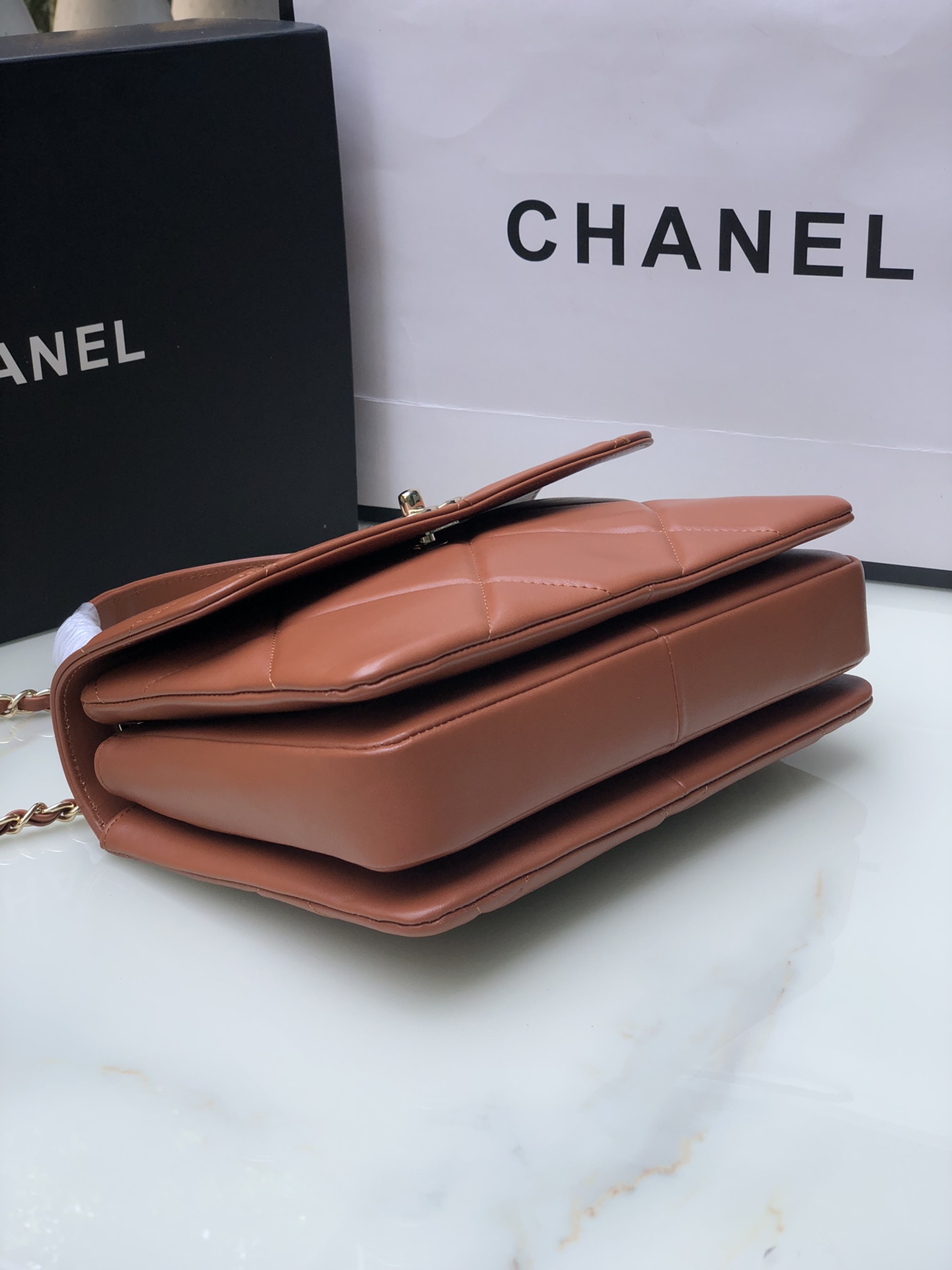 Chanel92236原单质量经典之作华丽与气质的前沿是你意想不到的尊贵皮种:原单进口小羊皮里配原版布五