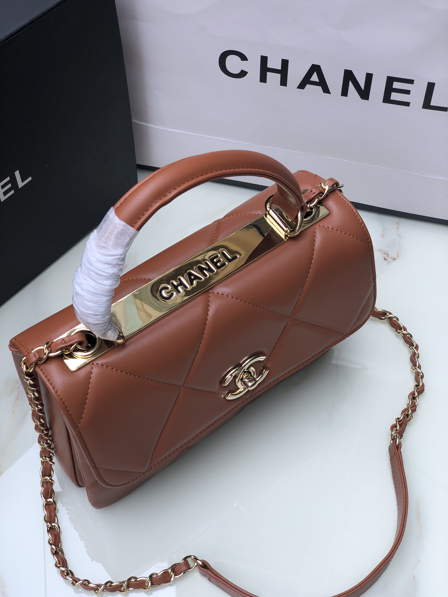Chanel92236原单质量经典之作华丽与气质的前沿是你意想不到的尊贵皮种:原单进口小羊皮里配原版布五