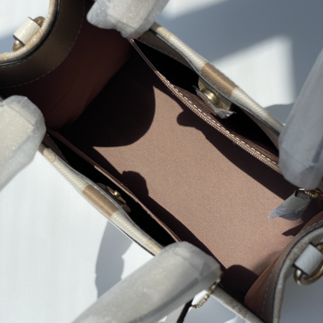 Coach ～纯原 coach 蔻驰c8417 条纹和COACH贴饰DEMPSEY 22号托特包
