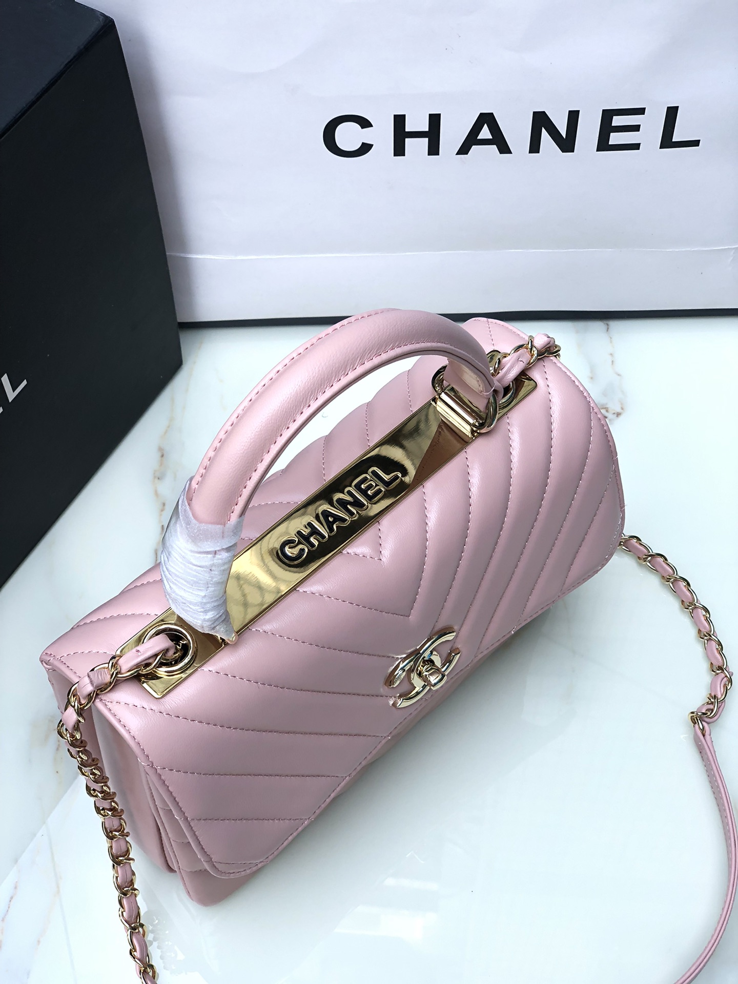 Chanel92236原单质量经典之作华丽与气质的前沿是你意想不到的尊贵皮种:原单进口小羊皮里配原版布五
