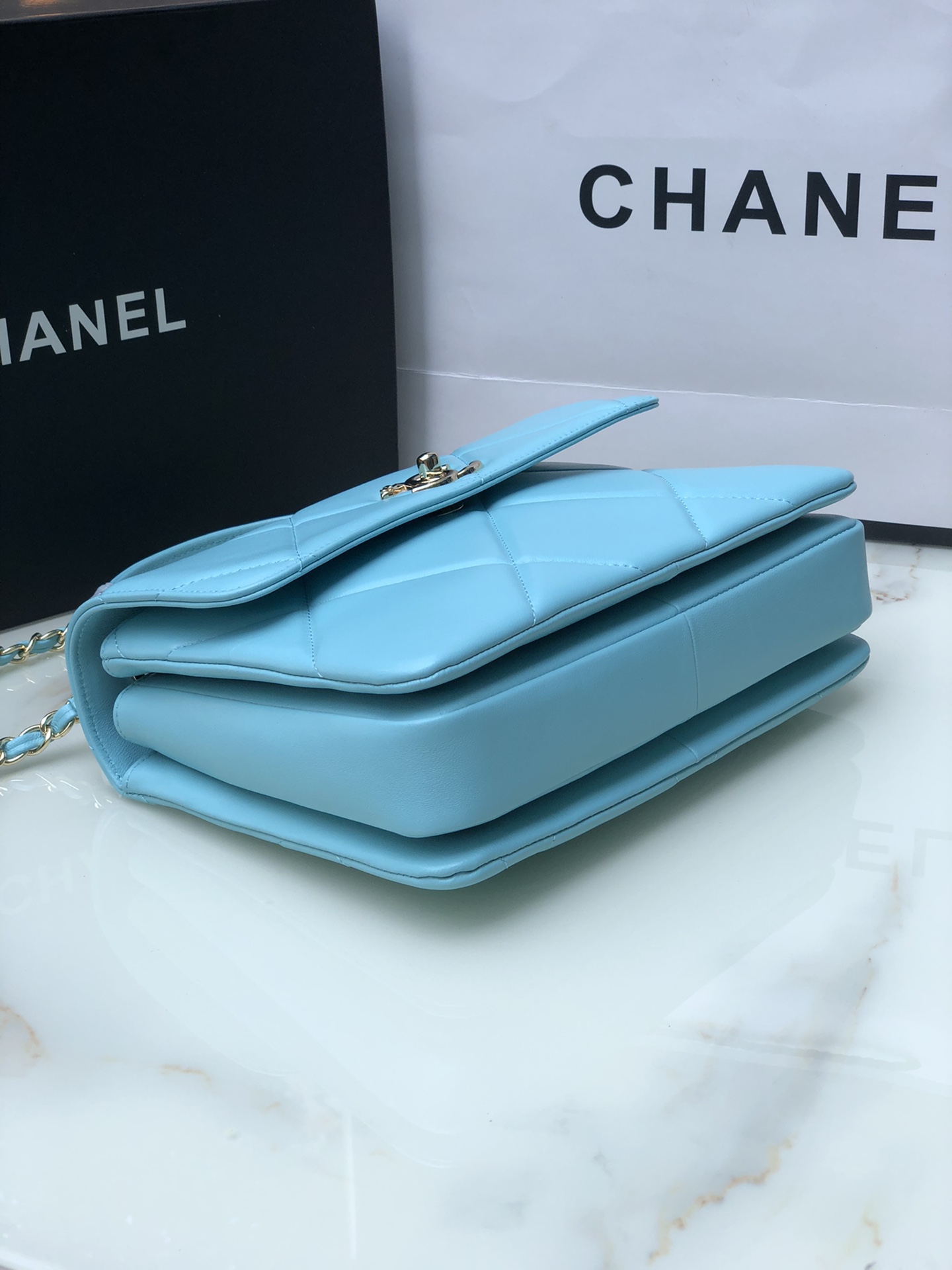 Chanel92236原单质量经典之作华丽与气质的前沿是你意想不到的尊贵皮种:原单进口小羊皮里配原版布五