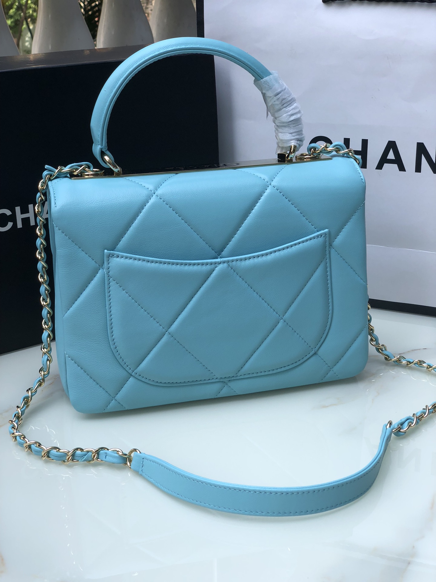 Chanel92236原单质量经典之作华丽与气质的前沿是你意想不到的尊贵皮种:原单进口小羊皮里配原版布五