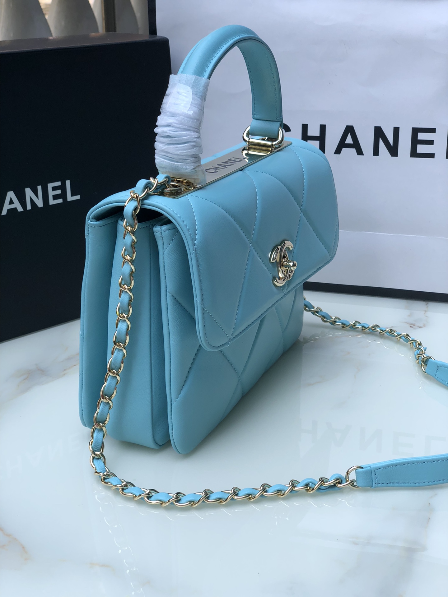 Chanel92236原单质量经典之作华丽与气质的前沿是你意想不到的尊贵皮种:原单进口小羊皮里配原版布五
