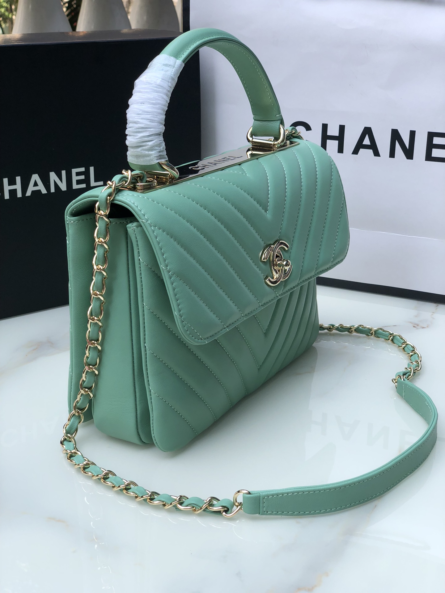 Chanel92236原单质量经典之作华丽与气质的前沿是你意想不到的尊贵皮种:原单进口小羊皮里配原版布五