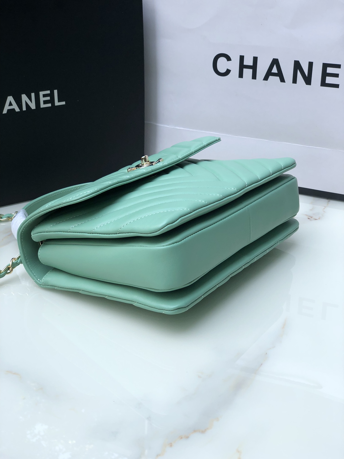 Chanel92236原单质量经典之作华丽与气质的前沿是你意想不到的尊贵皮种:原单进口小羊皮里配原版布五