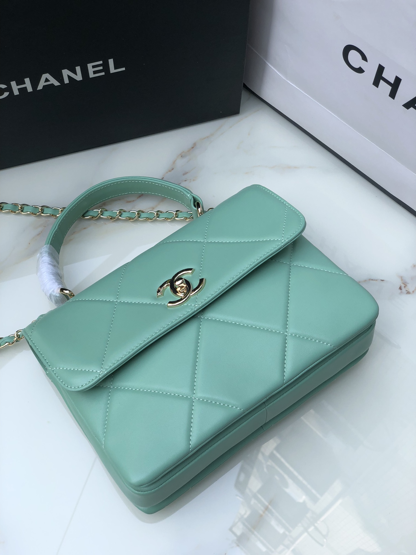 Chanel92236原单质量经典之作华丽与气质的前沿是你意想不到的尊贵皮种:原单进口小羊皮里配原版布五