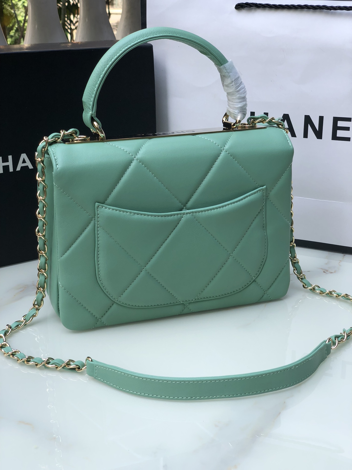 Chanel92236原单质量经典之作华丽与气质的前沿是你意想不到的尊贵皮种:原单进口小羊皮里配原版布五