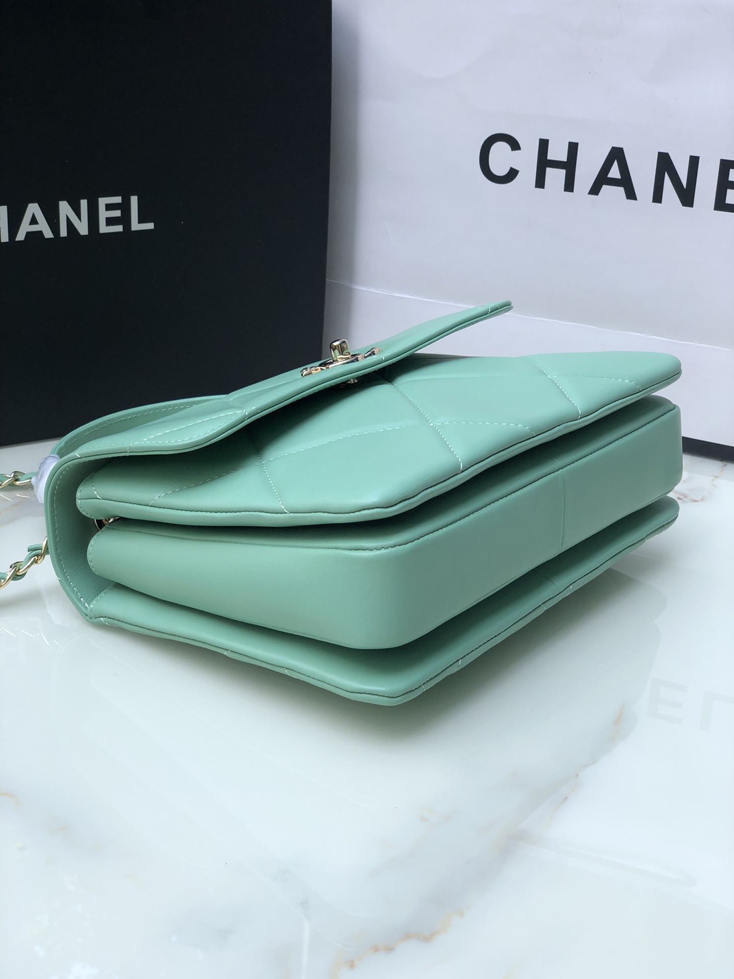 Chanel92236原单质量经典之作华丽与气质的前沿是你意想不到的尊贵皮种:原单进口小羊皮里配原版布五