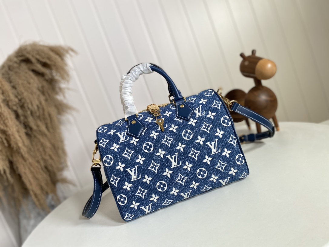 Louis Vuitton LV Speedy Bags Handbags Cowhide M59609