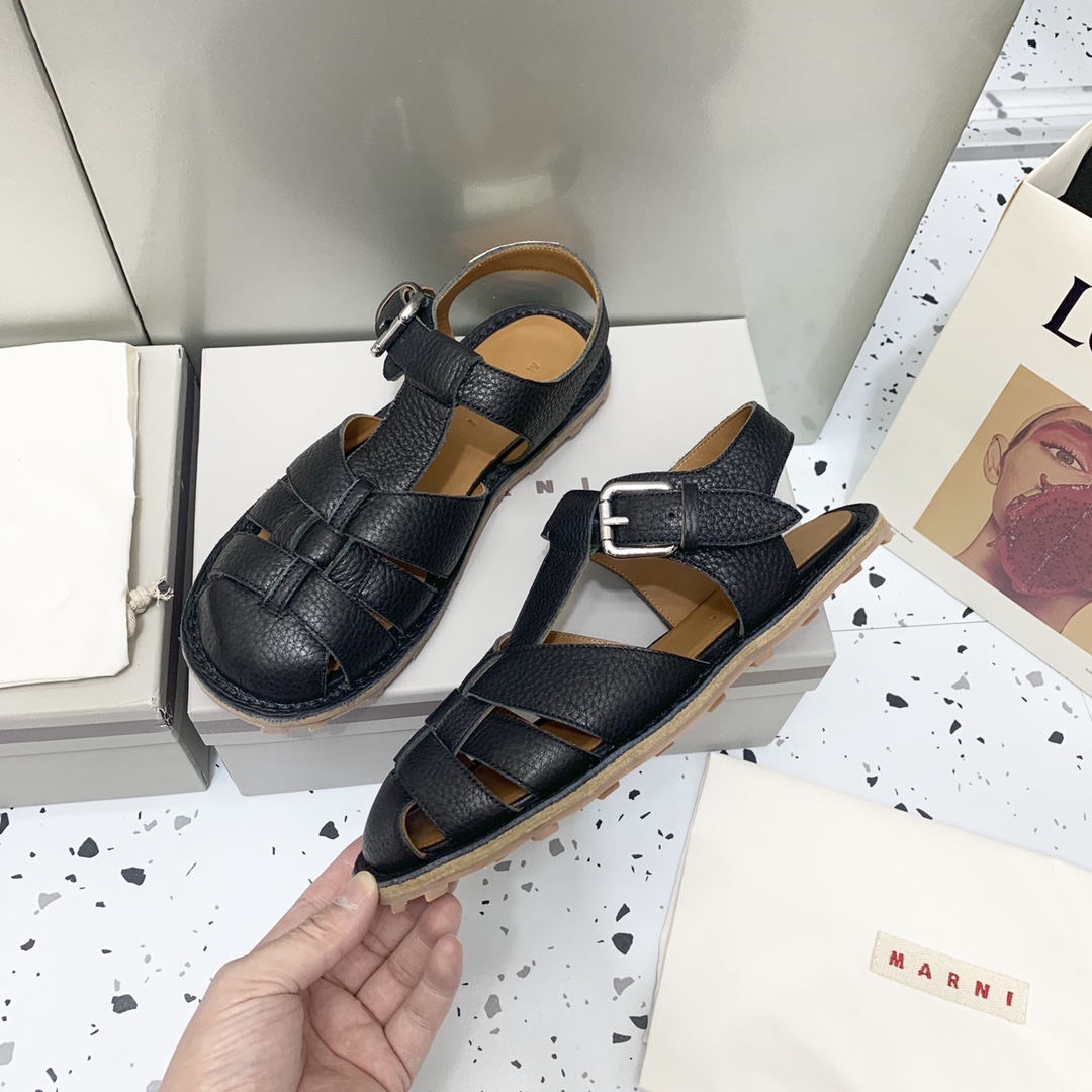 2022 New Roman Wind Knitting Sandals: Retro Fashion with Unique Features - 图片 8